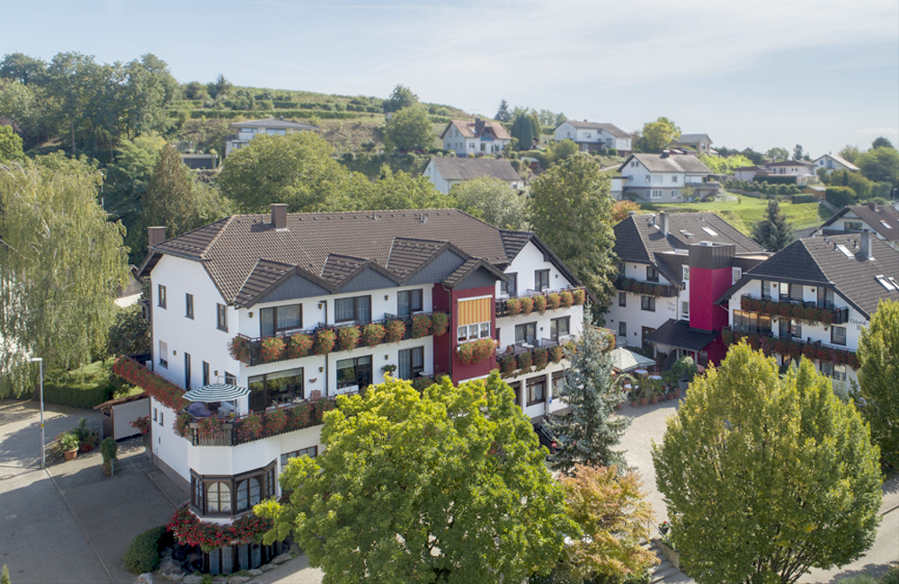 Grafik von dem Hotel in Riegel
